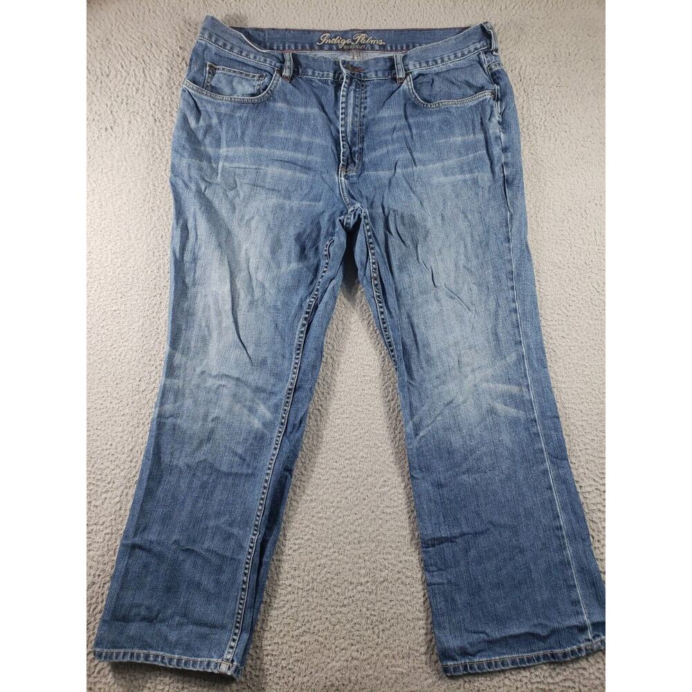 Indigo Palms Jeans Men's 42x30 Blue Denim Bootcut Tommy Bahama Cotton Casual